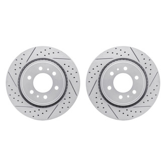 R1 Concepts® - Drilled and Slotted Brake Rotor Set