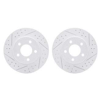 R1 Concepts® - Drilled and Slotted Brake Rotor Set
