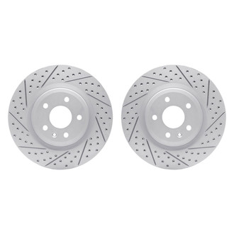 R1 Concepts® - Drilled and Slotted Brake Rotor Set