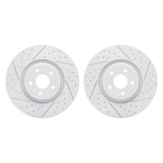 R1 Concepts® - Drilled and Slotted Brake Rotor Set
