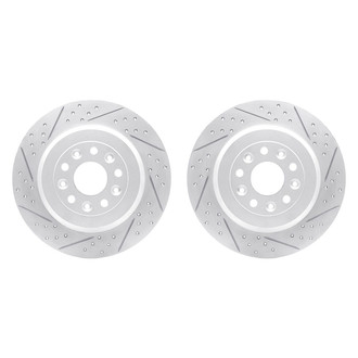 R1 Concepts® - Drilled and Slotted Brake Rotor Set