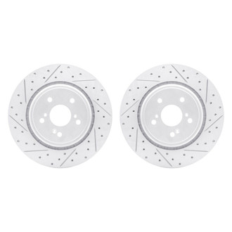R1 Concepts® - Drilled and Slotted Brake Rotor Set