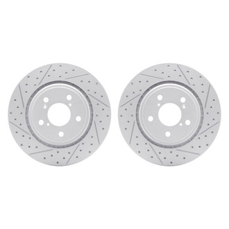 R1 Concepts® - Drilled and Slotted Brake Rotor Set