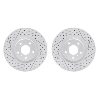 R1 Concepts® - Drilled and Slotted Brake Rotor Set