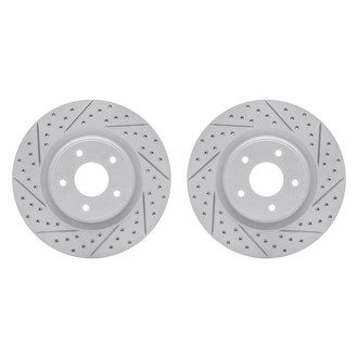 R1 Concepts® - Drilled and Slotted Brake Rotor Set