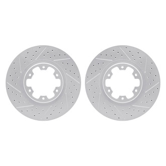 R1 Concepts® - Drilled and Slotted Brake Rotor Set