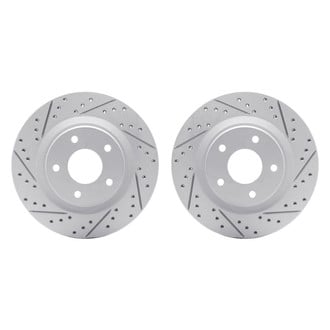 R1 Concepts® - Drilled and Slotted Brake Rotor Set