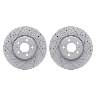 R1 Concepts® - Drilled and Slotted Brake Rotor Set