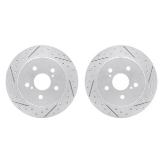 R1 Concepts® - Drilled and Slotted Brake Rotor Set