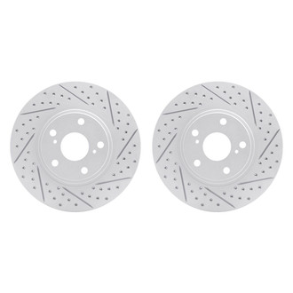 R1 Concepts® - Drilled and Slotted Brake Rotor Set