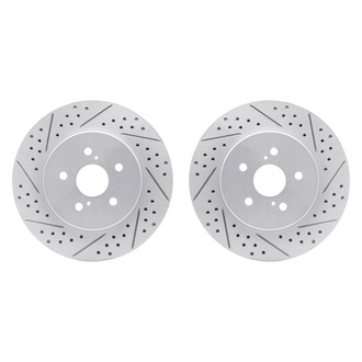 R1 Concepts® - Drilled and Slotted Brake Rotor Set