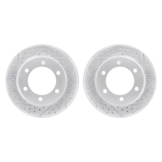 R1 Concepts® - Drilled and Slotted Brake Rotor Set