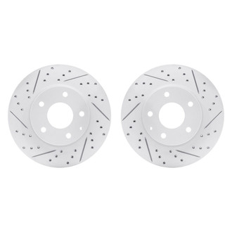 R1 Concepts® - Drilled and Slotted Brake Rotor Set