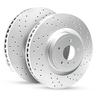 R1 Concepts® - Drilled and Slotted Brake Rotor Set