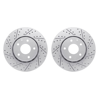 R1 Concepts® - Drilled and Slotted Brake Rotor Set