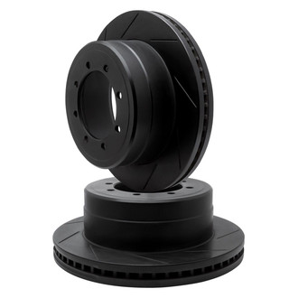 R1 Concepts® - eLINE Series™ Slotted Front Brake Rotor Set
