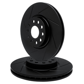 R1 Concepts® - Slotted Brake Rotor Set
