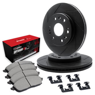 R1 Concepts® - Slotted Front Brake Kit with 5000 OE Pads