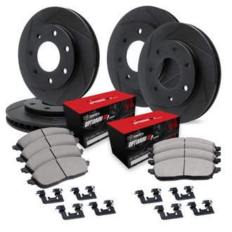 R1 Concepts® - Slotted Brake Kit with 5000 OE Pads