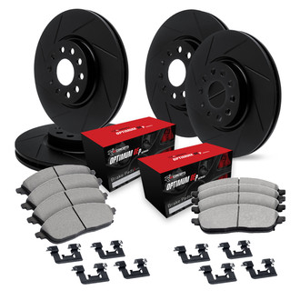 R1 Concepts® - Slotted Brake Kit with 5000 OE Pads