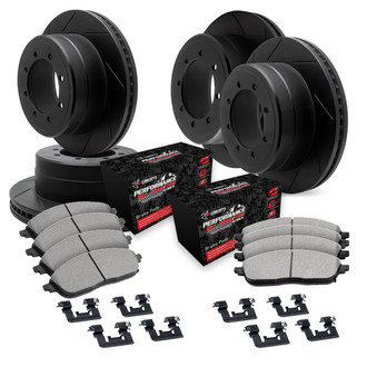 R1 Concepts® - Slotted Brake Kit with Performance Off-Road/Tow Brake Pads