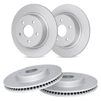 R1 Concepts® - GEO-Carbon™ Front and Rear Brake Rotor Set