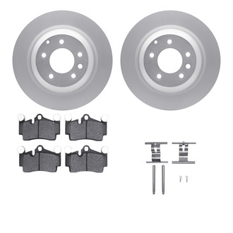 R1 Concepts® - Rear Brake Kit with Euro Ceramic Pads