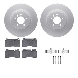 R1 Concepts® - Front Brake Kit with Euro Ceramic Pads