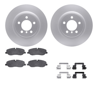 R1 Concepts® - Front Brake Kit with Euro Ceramic Pads
