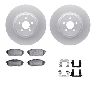 R1 Concepts® - Front Brake Kit with Euro Ceramic Pads
