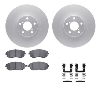 R1 Concepts® - Front Brake Kit with Euro Ceramic Pads