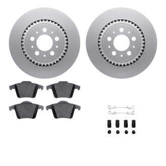 R1 Concepts® - Rear Brake Kit with Euro Ceramic Pads