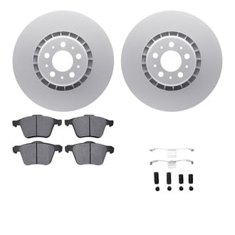 R1 Concepts® - Front Brake Kit with Euro Ceramic Pads