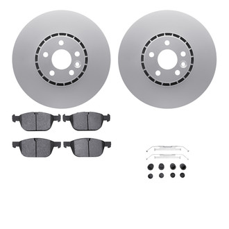 R1 Concepts® - Front Brake Kit with Euro Ceramic Pads