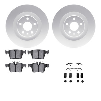 R1 Concepts® - Rear Brake Kit with Euro Ceramic Pads