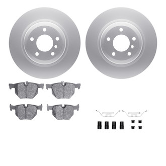 R1 Concepts® - Rear Brake Kit with Euro Ceramic Pads