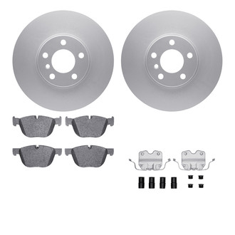 R1 Concepts® - Front Brake Kit with Euro Ceramic Pads
