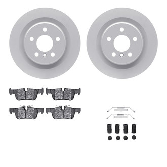 R1 Concepts® - Rear Brake Kit with Euro Ceramic Pads