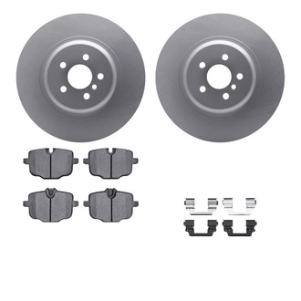 R1 Concepts® - Rear Brake Kit with Euro Ceramic Pads