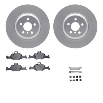 R1 Concepts® - Front Brake Kit with Euro Ceramic Pads