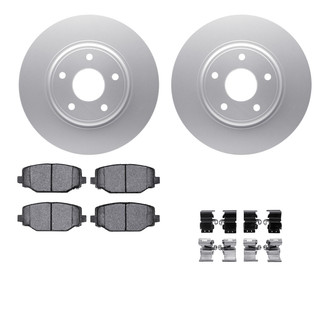 R1 Concepts® - Rear Brake Kit with Euro Ceramic Pads