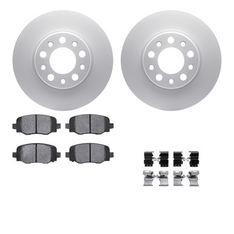 R1 Concepts® - Rear Brake Kit with Euro Ceramic Pads