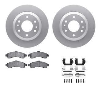 R1 Concepts® - Front Brake Kit with Euro Ceramic Pads