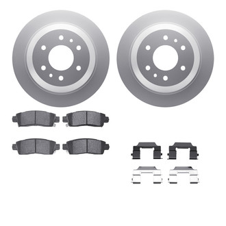 R1 Concepts® - Rear Brake Kit with Euro Ceramic Pads