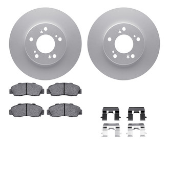 R1 Concepts® - Front Brake Kit with Euro Ceramic Pads