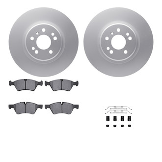 R1 Concepts® - Front Brake Kit with Euro Ceramic Pads
