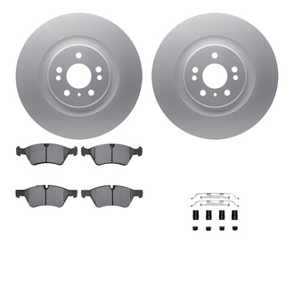 R1 Concepts® - Front Brake Kit with Euro Ceramic Pads