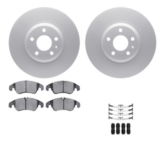 R1 Concepts® - Front Brake Kit with Euro Ceramic Pads