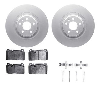 R1 Concepts® - Front Brake Kit with Euro Ceramic Pads