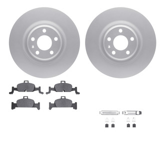 R1 Concepts® - Front Brake Kit with Euro Ceramic Pads